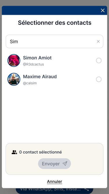 Etapes de création d'une recommandation